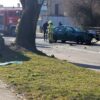 Zderzenie dwóch aut w Lewinie Brzeskim (Zdjęcia)