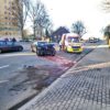 Wypadek na ul. Niemodlińskiej w Opolu. Zderzenie dwóch aut.(Zdjęcia)
