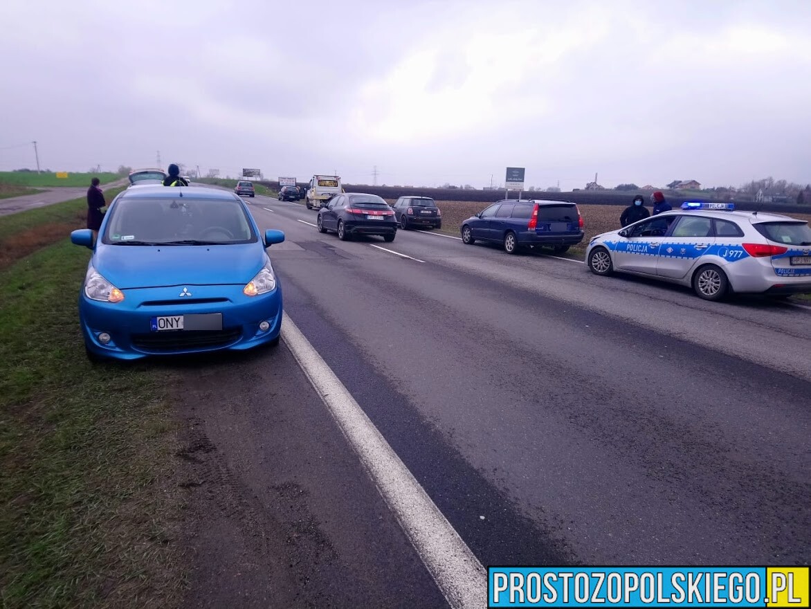 7 samochodów uszkodziło opony na odcinku 300m na obwodnicy Opola.(Zdjęcia)