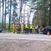 Wypadek na DW 414 Opole-Prudnik między miejscowościami Smolarnia i Ligota Prószkowska. (Zdjęcia&Wideo)