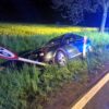 Sprawca wypadku w Hanuszowie (powiat Nyski) miał ponad 2 promile alkoholu. (Zdjęcia)