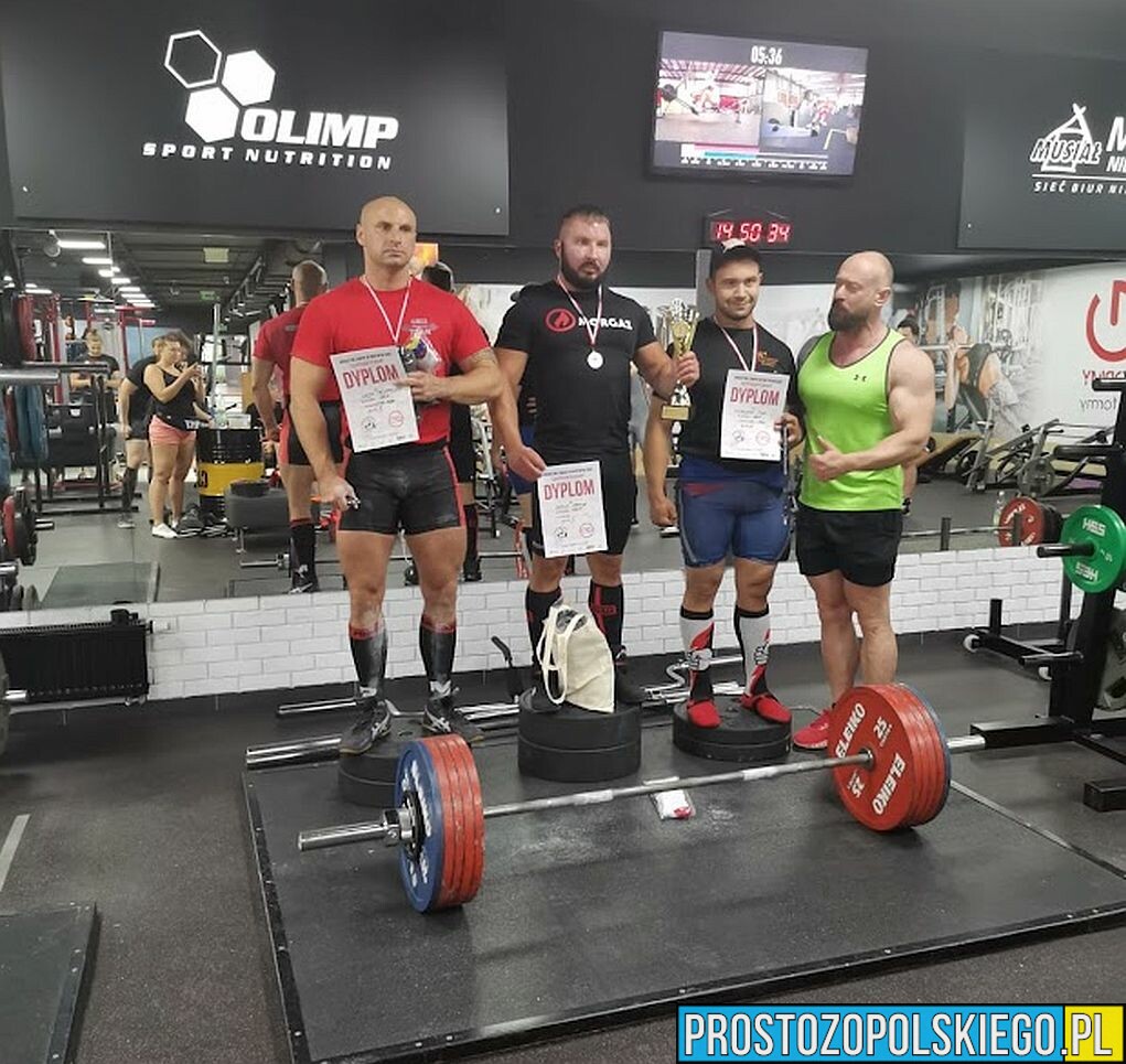 Vicemistrz Polski Strongman znów na najwyższym podium w Dąbrowie Górniczej!