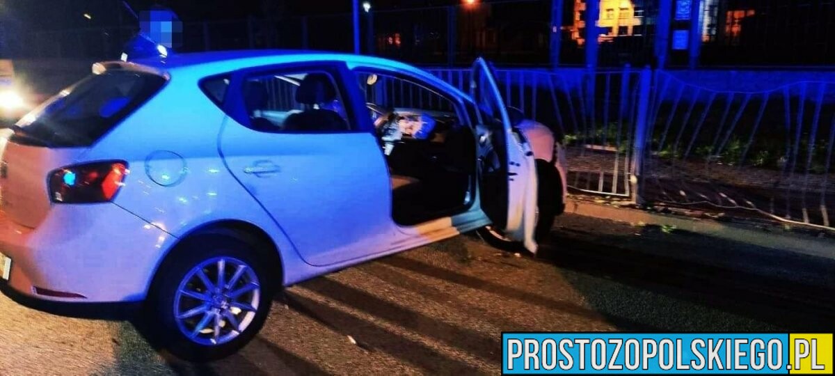 37-latek mający ponad dwa promile alkoholu rozbił seatem zaparkowane na osiedlu samochody osobowe.(Zdjęcia)