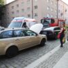 Zderzenie 4 aut na ul. Piastowskiej w Opolu.(Zdjęcia)