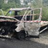 Pożar autolawety w Turawie (Jezioro Turawskie).Czy to było podpalenie?