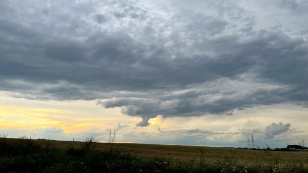 Ostrzeżenie meteorologiczne - Burze z gradem na Opolszczyźnie.