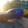 Zderzenie ciężarówki z osobówką na DK45 w Krapkowicach. Jedna osoba zabrana do szpitala.