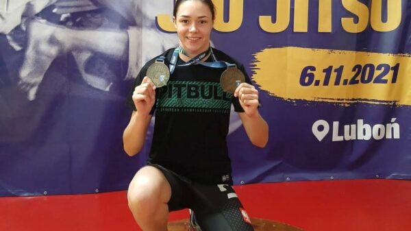 Sierżant Agata Pilawka z opolskiej drogówki została mistrzynią sztuk walki.(Zdjęcia&Wideo)