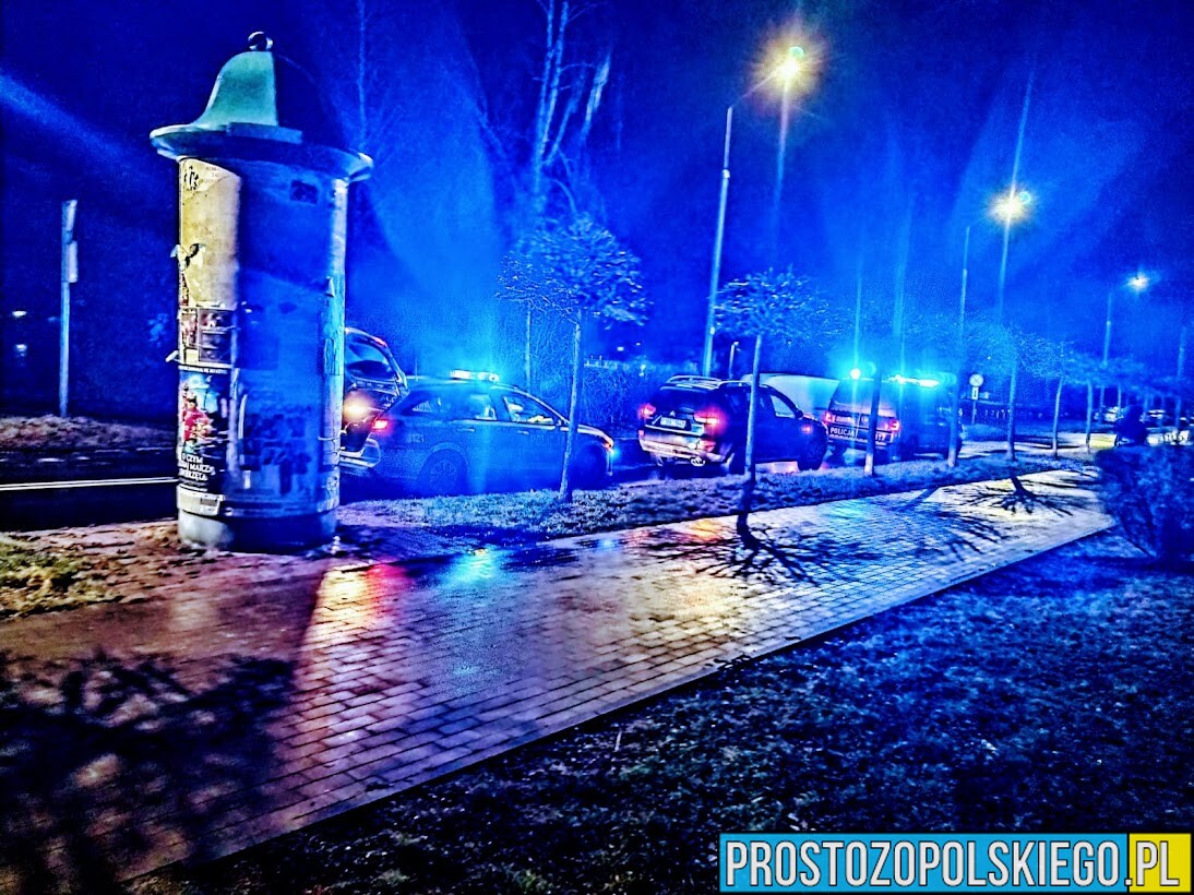 Kierujący autem potrącił 33-latka na przejściu dla pieszych w Brzegu.(Zdjęcia)
