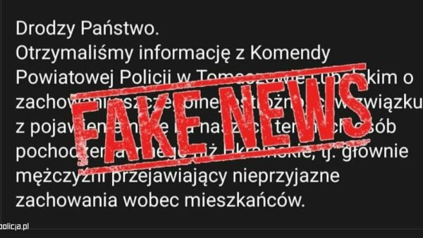 UWAGA NA FAKE NEWSY NA TEMAT UCHODŹCÓW!