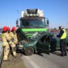 Kierująca oplem wjechała pod ciężarówkę na obwodnicy Opola.(Zdjęcia)