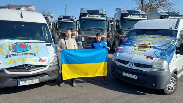 Policjanci z IPA na pomoc Ukraińcom