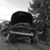 Wypadek śmiertelny w Złotnikach. Kierujący autem wjechał w ogrodzenie posesji.(Zdjęcia)
