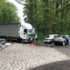 Wypadek na DK11 na trasie Olesno-Kluczbork. Karambol 6 pojazdów.(Zdjęcia)