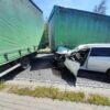 Wypadek na DK46 w miejscowości Schodnia koło Ozimka.(Zdjęcia)