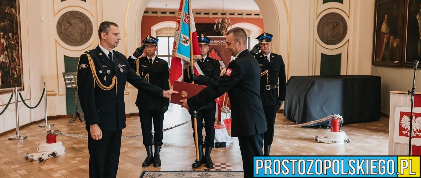 Uroczystość powołania Komendanta Powiatowego PSP w Brzegu
