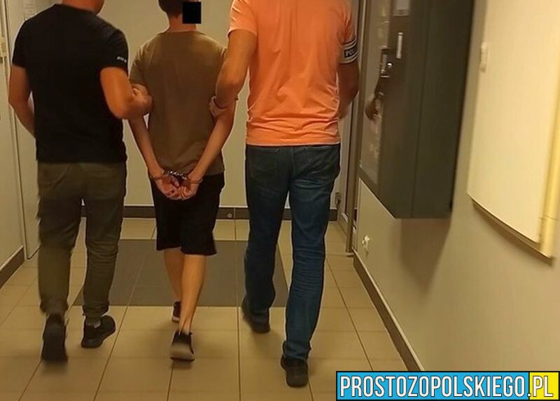 23-latek został zatrzymany z narkotykami.(Wideo)