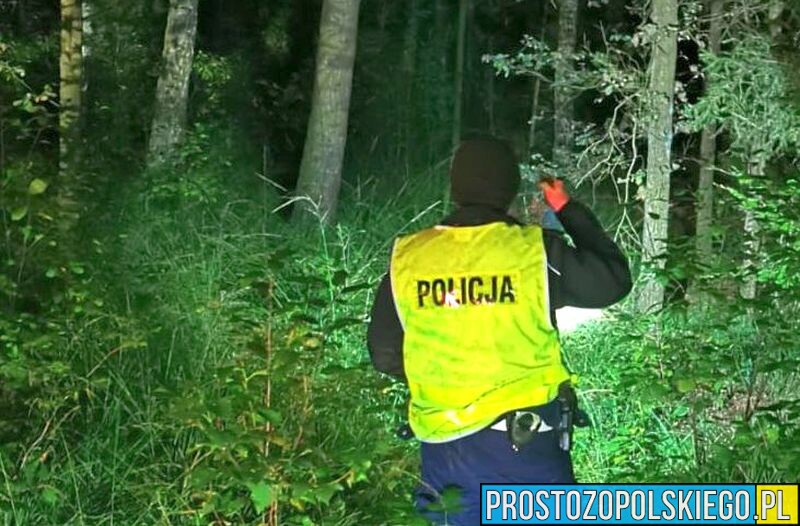 Ponad 100 osób poszukiwało zaginionego 84-latka ,który wyszedł do lasu na grzyby.