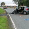 Poważny wypadek na DK94 Opole-Brzeg w miejscowości Leśniczówka. Na miejscu lądował LPR.(Zdjęcia)