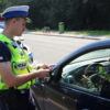 Kampania policyjna „Bądź odpowiedzialnym kierowcą”.
