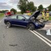 Samochód VW Arteon wysłał powiadomienie eCall o wypadku w miejscowości Klucz.