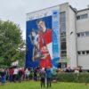 Mural poświęcony sukcesom siatkarzy Grupy Azoty ZAKSA na murach Szkoły nr 11.(Zdjęcia)