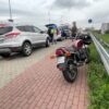 Wypadek na ul.Spychalskiego w Opolu. Motocyklista zderzył się z osobówką.(Zdjęcia)