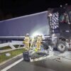Zderzenie dwóch ciężarówek na opolskim odcinku autostrady A4.(Zdjęcia)