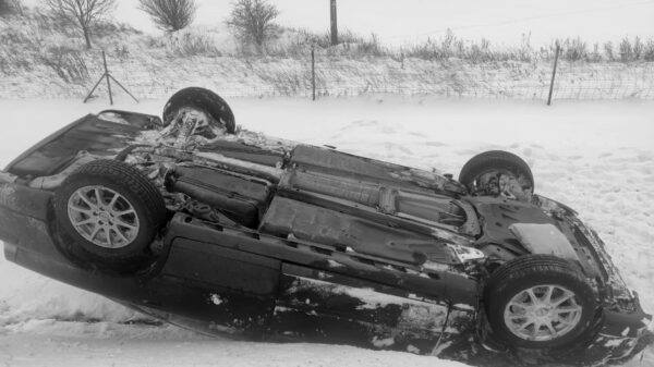 Wypadek śmiertelny na autostradzie A4.63-letni kierujący VOLVO był nietrzeźwy.