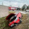 Zderzenie dwóch samochodów w miejscowości Gościejowice koło Niemodlina.