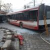 Pożar autobusu miejskiego w Kędzierzynie Koźlu.