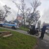 Zderzenie osobówki z motocyklem w Opolu.(Zdjęcia)