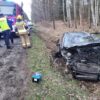 Wypadek na DK 901 pomiędzy Zawadzkiem, a Liszczokiem.(Zdjęcia)