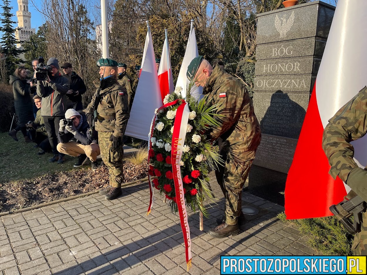 Obchody Narodowego Dnia Pamięci Żołnierzy Wyklętych w Opolu.
