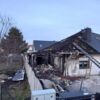 Pożar poddasza w domu jednorodzinnym w Grodkowie. Jedna osoba został poparzona, zabrana do szpitala.