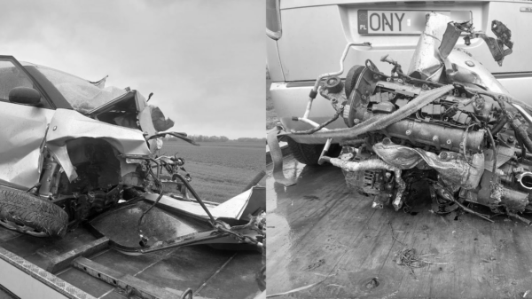 Sidzina: Zderzenie dwóch samochodów na DK46.Dwie osoby zginęły na miejscu.(Zdjęcia)