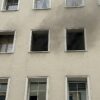 Pożar mieszkania na ul.Kośnego w Opolu.(Zdjęcia)