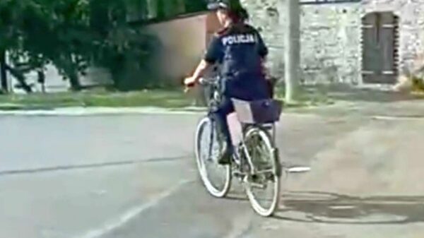 Choć zaczęła służbę w radiowozie, to wróciła na rowerze .Policjantki odzyskały skradziony rower.
