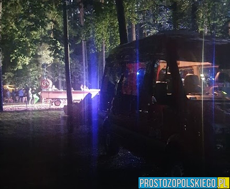 Turawa Marszałki: mężczyzna wskoczył do wody i niewypłatną.(Zdjęcia)