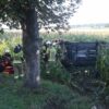 Wypadek na DK94 na wysokości miejscowości Izbicko a Ligota Czamborowa. Na miejscu lądował LPR.(Zdjęcia)