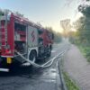 Strażacy prowadzą działania w jednym z zakładów na terenie Blachowni w Kędzierzynie-Koźlu.