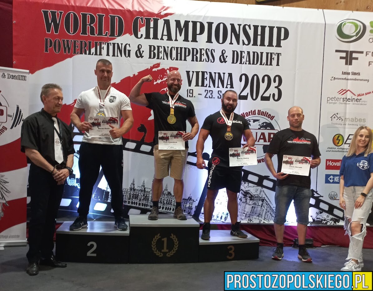 W dn.19-23.09.2023 w Wiedniu odbyły się Mistrzostwa Świata federacji WUAP w trójboju siłowym.