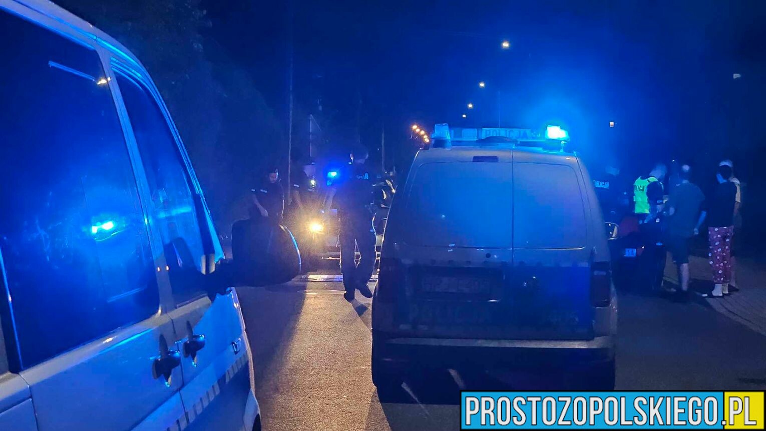 Policyjny pościg ulicami Kędzierzyna Koźla. (Zdjęcia)