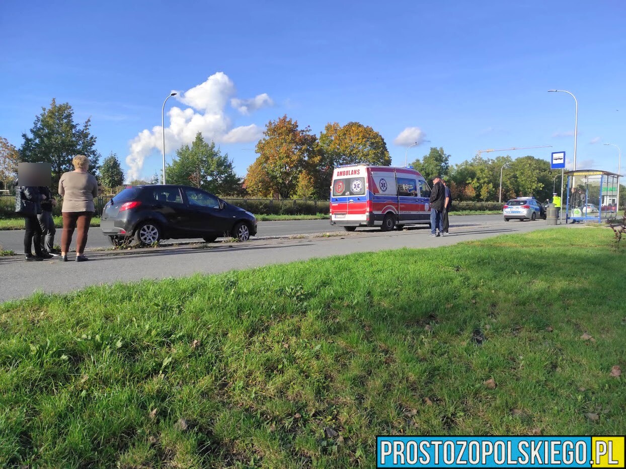 Potrącenie pieszej na oznakowanym przejściu dla pieszych na ul.Sosnkowskiego w Opolu.(Zdjęcia)