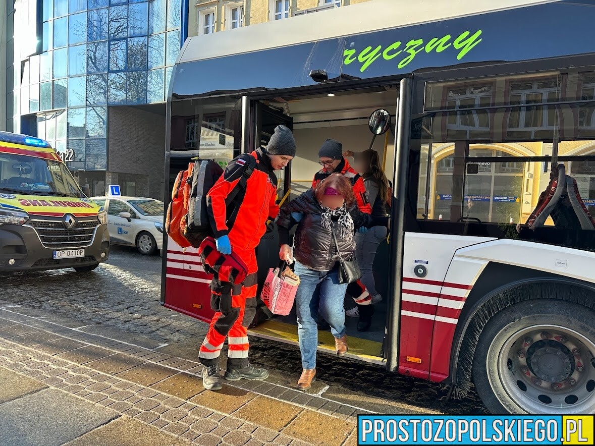 Przykre zdarzenie w autobusie MZK w Opolu.(Zdjęcia)