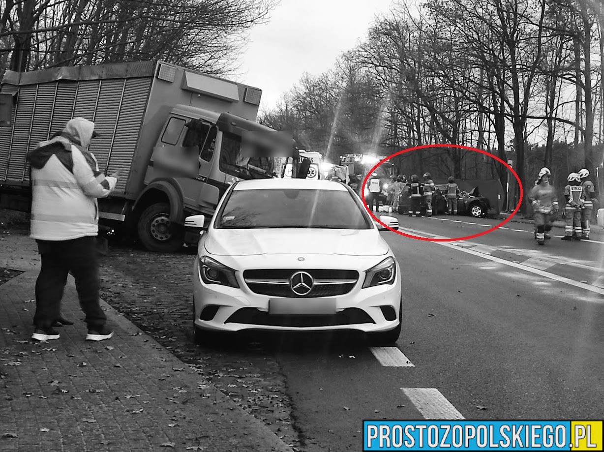 Falmirowice : wypadek śmiertelny na DK94 na trasie Opole-Strzelce Opolskie.