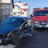 Stradunia: zderzenie dwóch aut na DK45 Opole- Racibórz. Jedna osoba została poszkodowana.(Zdjęcia)