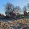 Wypadek ciężarówki na DK45 na trasie Opole-Kluczbork w miejscowości Trzebiszyn.(Zdjecia&Wideo)