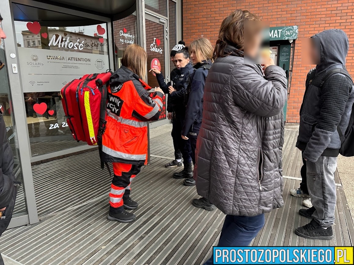 Zuchwała kradzież w centrum handlowym w Opola.19-latka dostała histerii.(Zdjęcia)