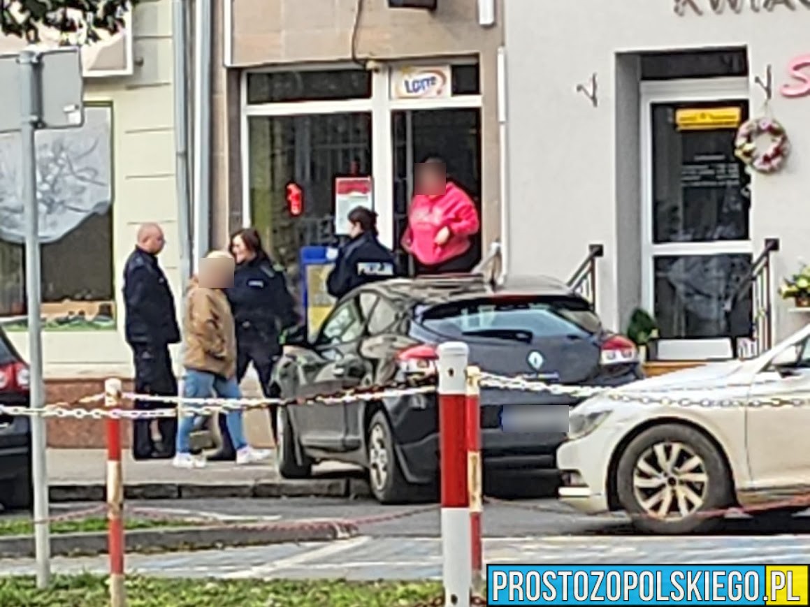 Czy doszło do napadu na kantor w centrum Niemodlina.(Zdjęcia)